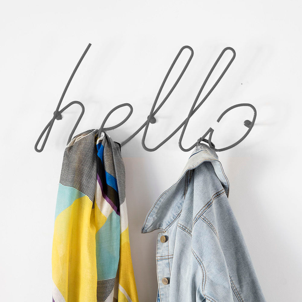 Hello Coat Rack