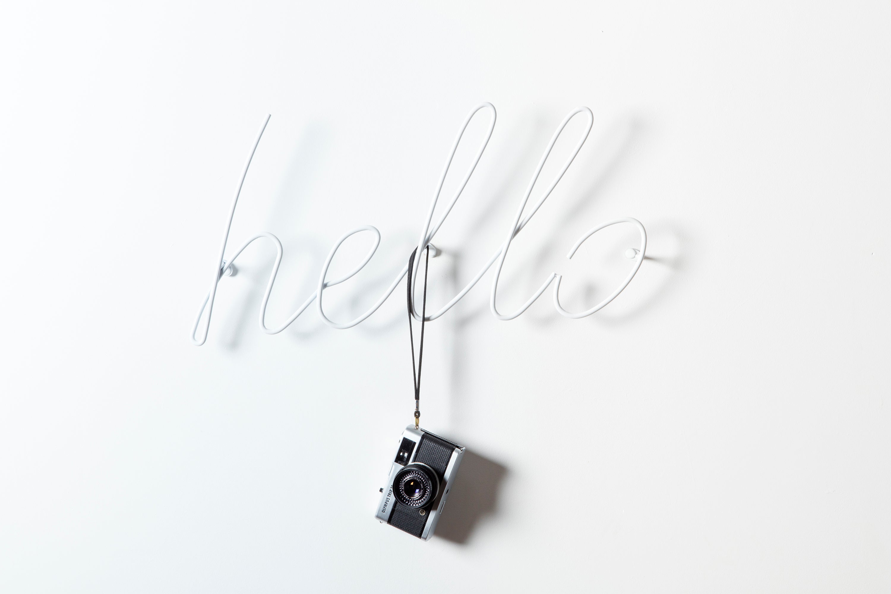 Hello Coat Rack
