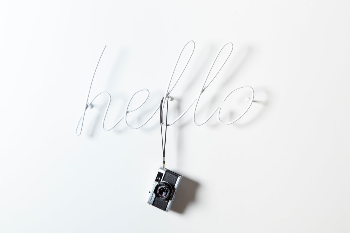 Hello Coat Rack