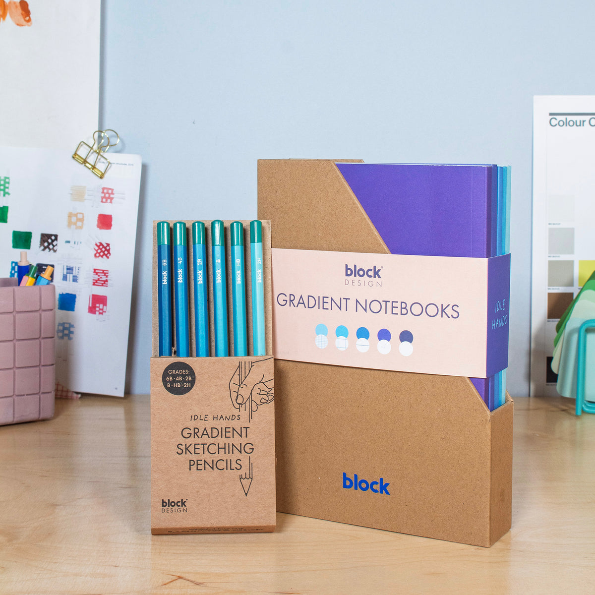 Gradient A5 Notebook Set