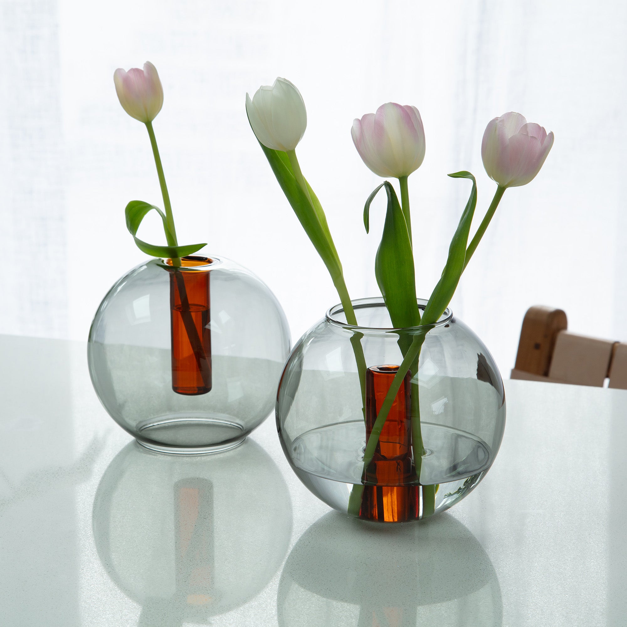 Medium Bubble Glass Vase