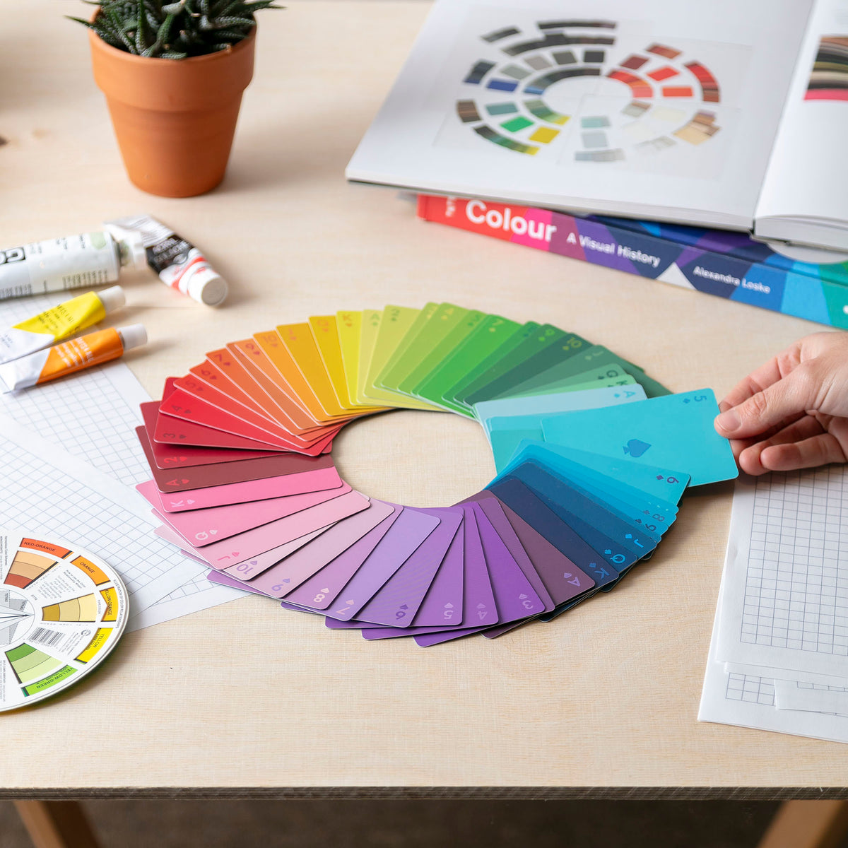 Gradient Playing Cards – Block Design