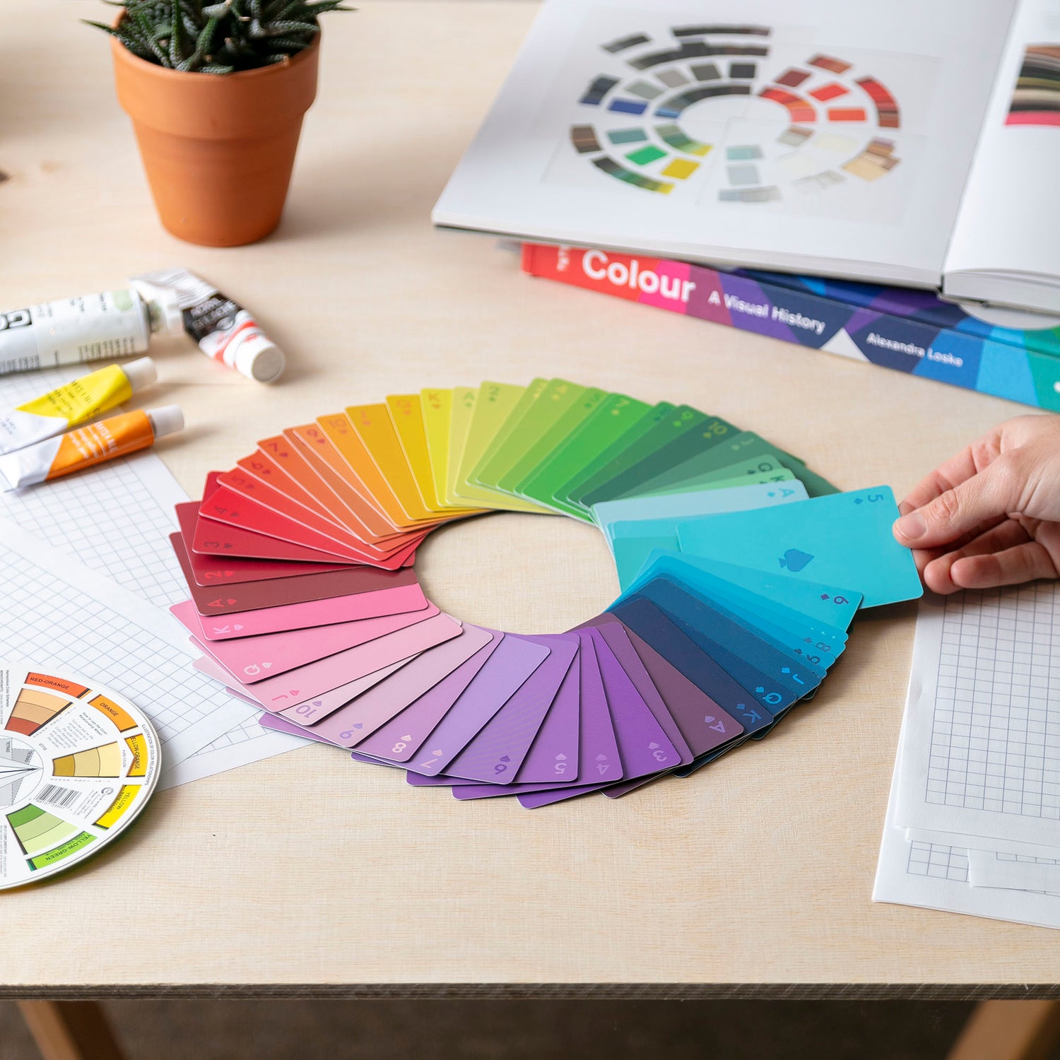 Gradient Playing Cards – Block Design
