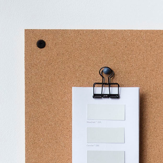 black wire binder clip for cork boards