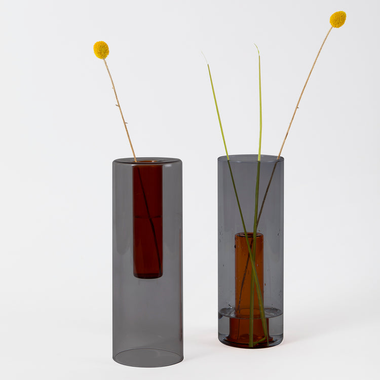 Reversible Glass Vase