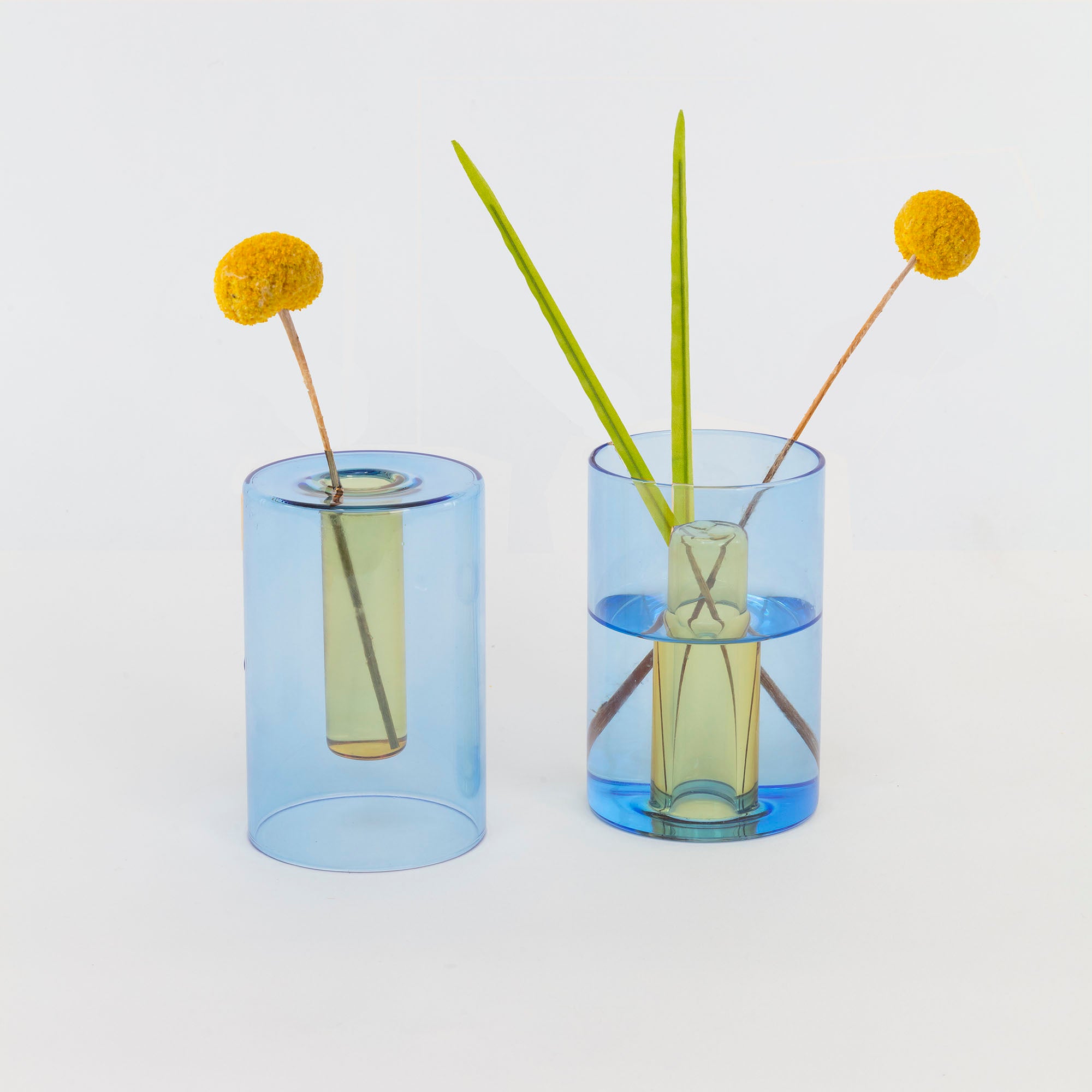 Small Reversible Glass Vase - Seconds
