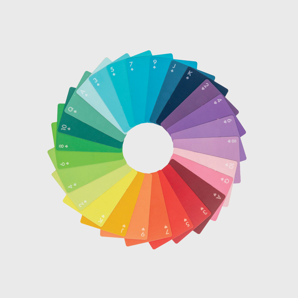 Gradient Playing Cards – Block Design