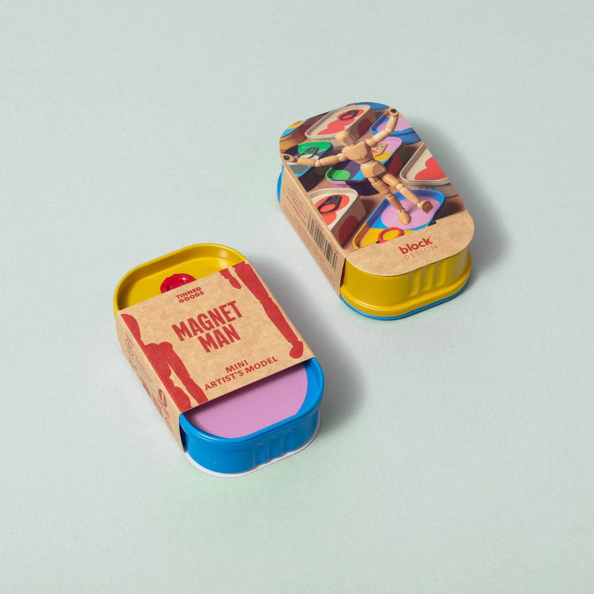 Magnet Man | Mini Artist's Model – Block Design