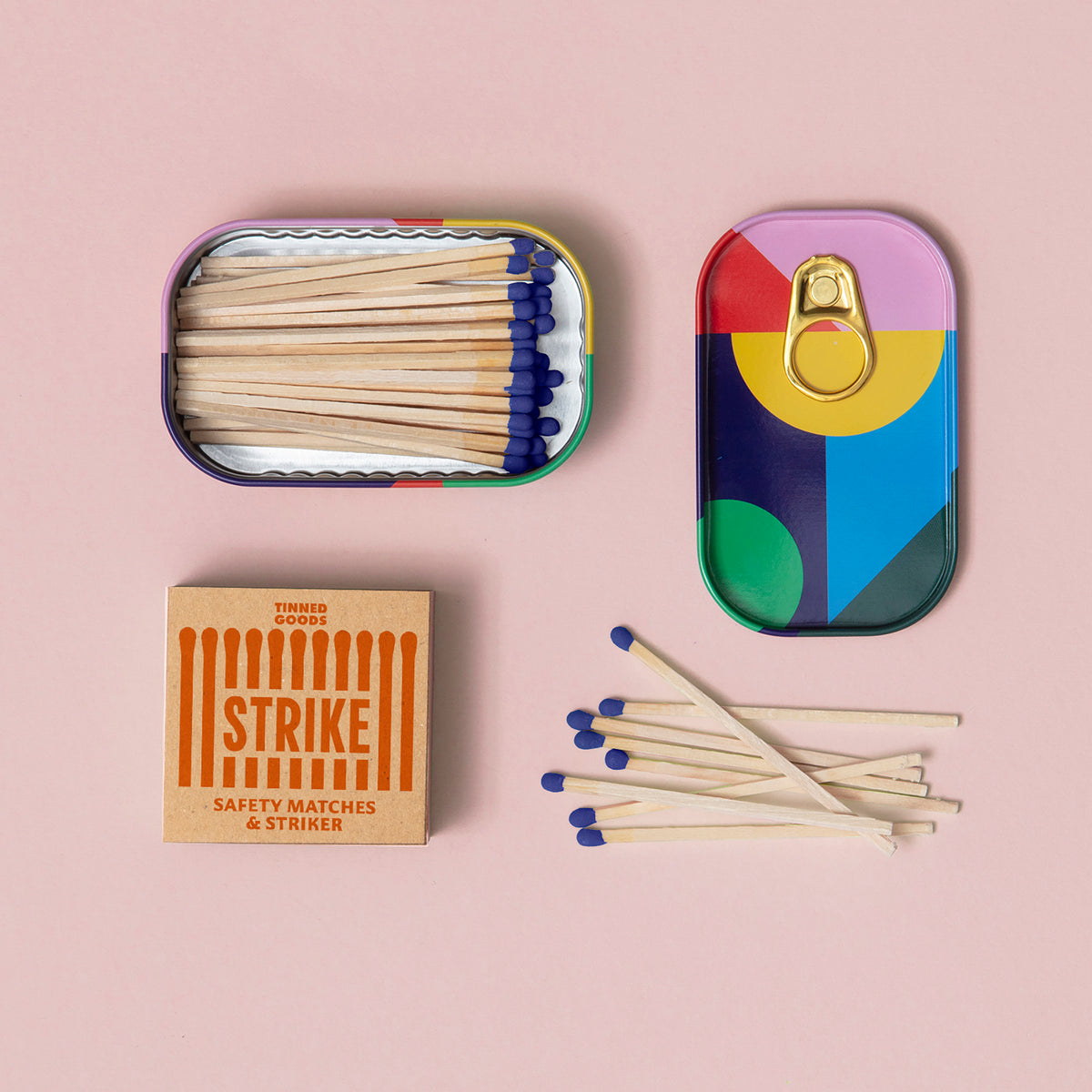 Strike | Safety Matches – Block Design
