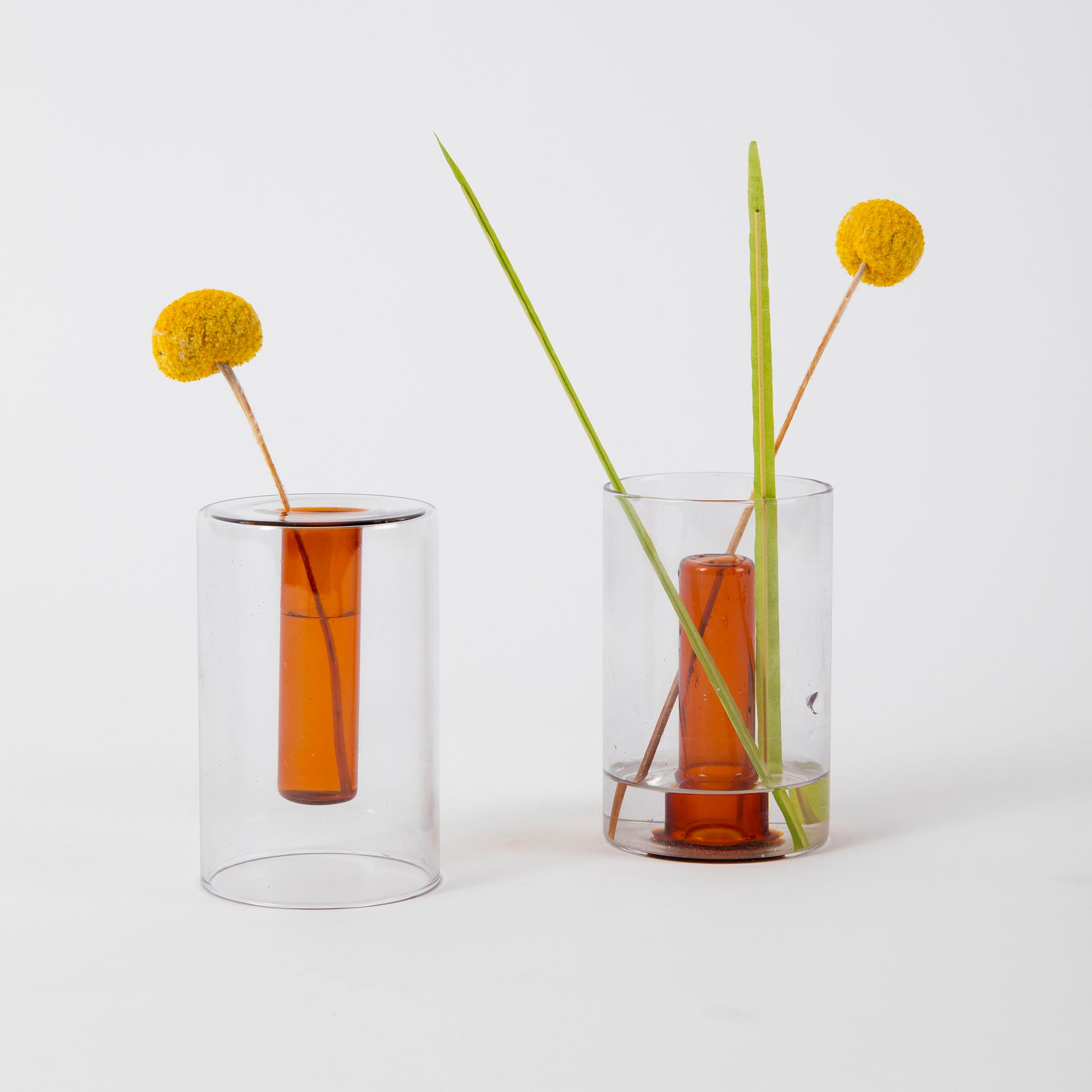 Small Reversible Glass Vase - Seconds