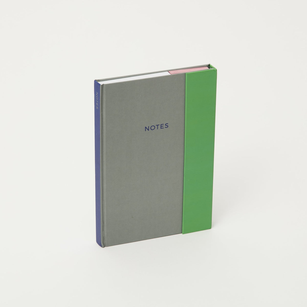 A5 hardback notebook with sticky corner tab