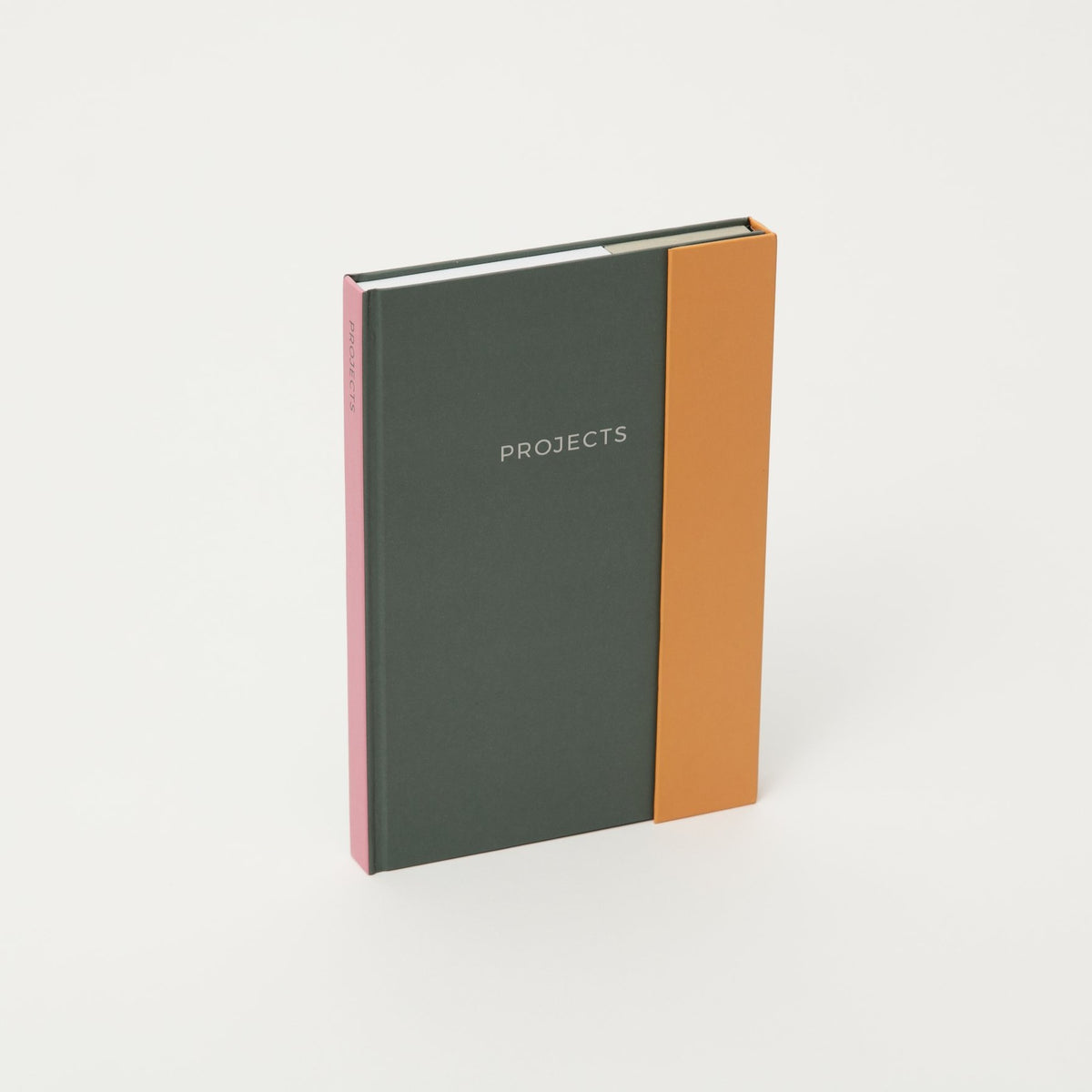 A5 hardback sketchbook with sticky corner tab