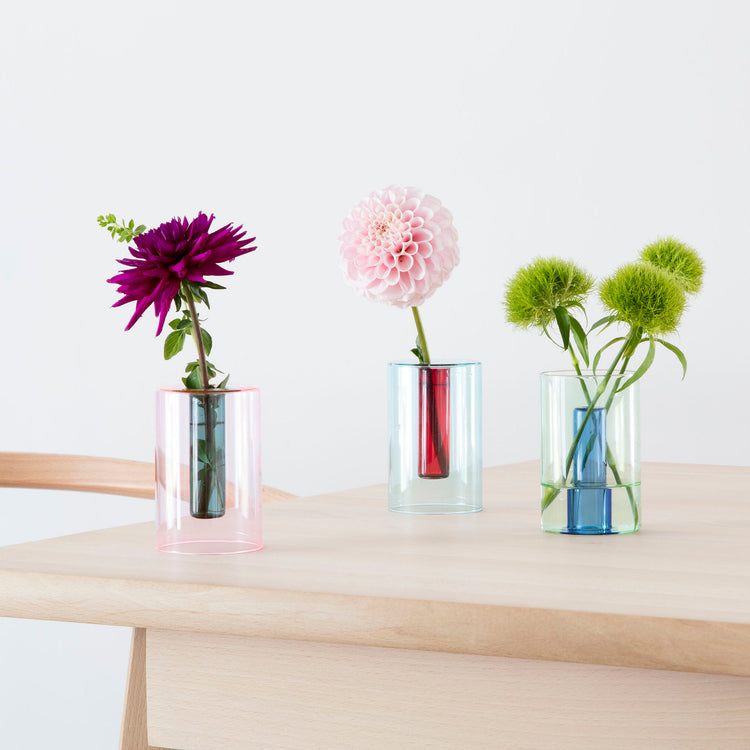 Small Reversible Glass Vase - Seconds
