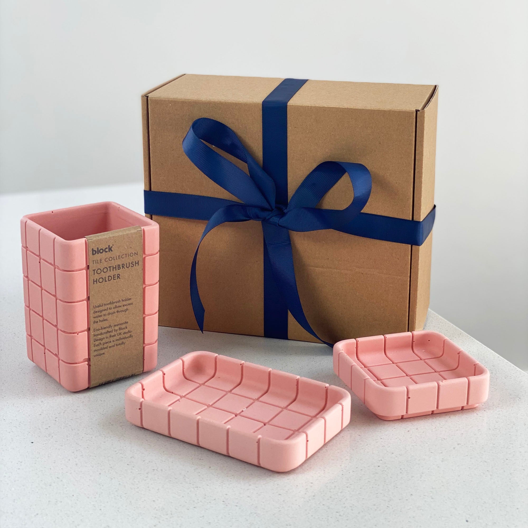 Tile Bathroom Gift Set