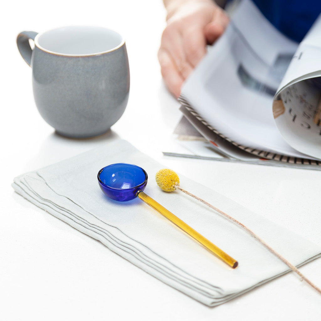 Duo Tone Glass Spoon