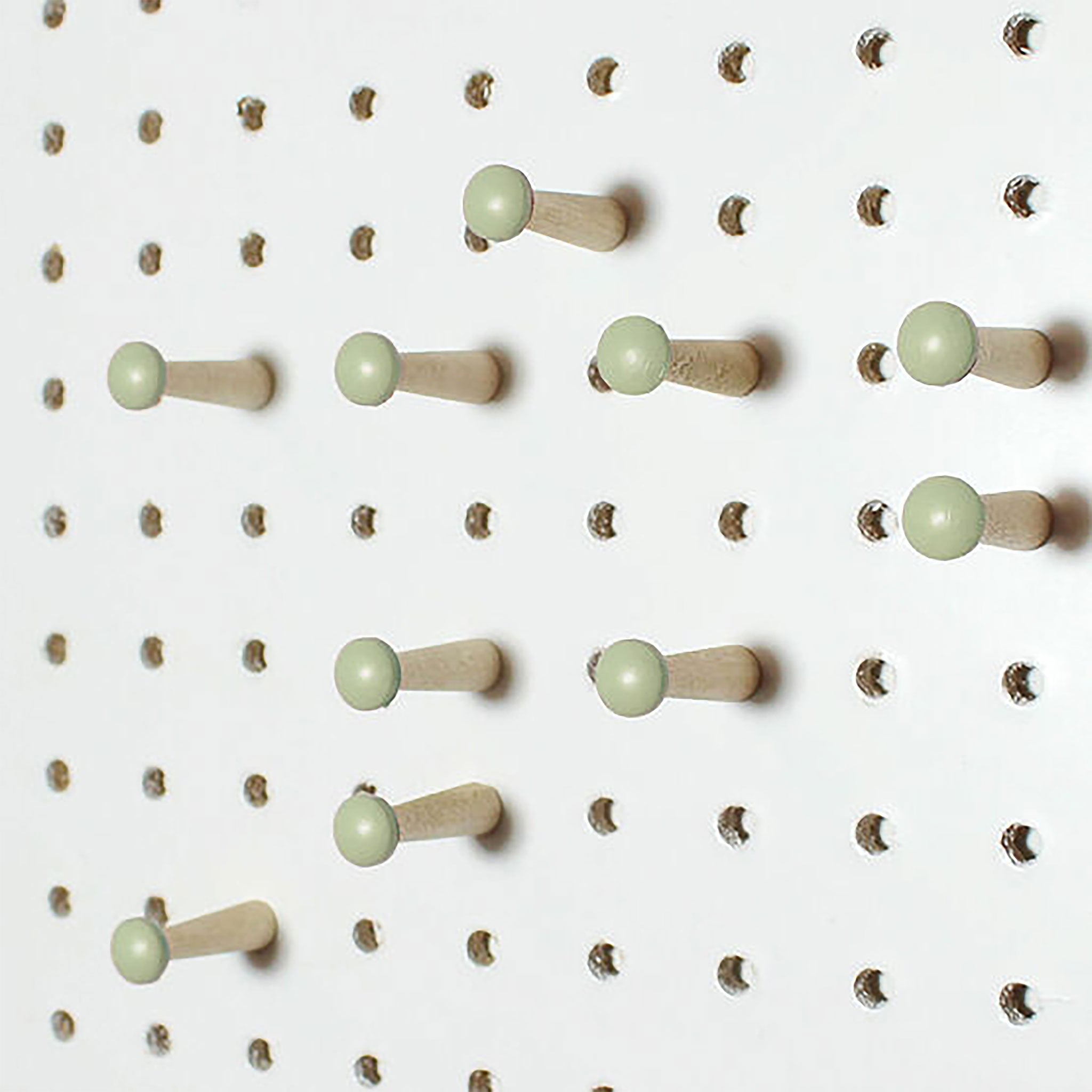 Wooden Pegboard Peg Pack