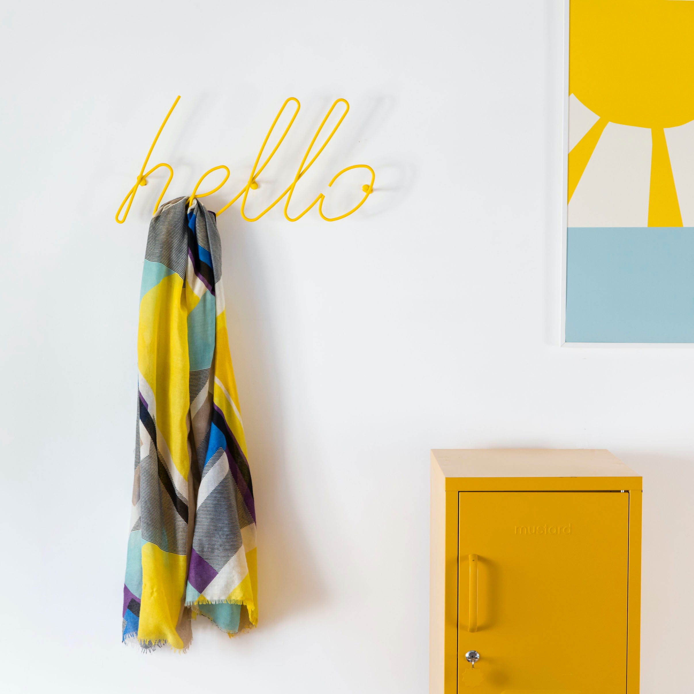 Hello Coat Rack