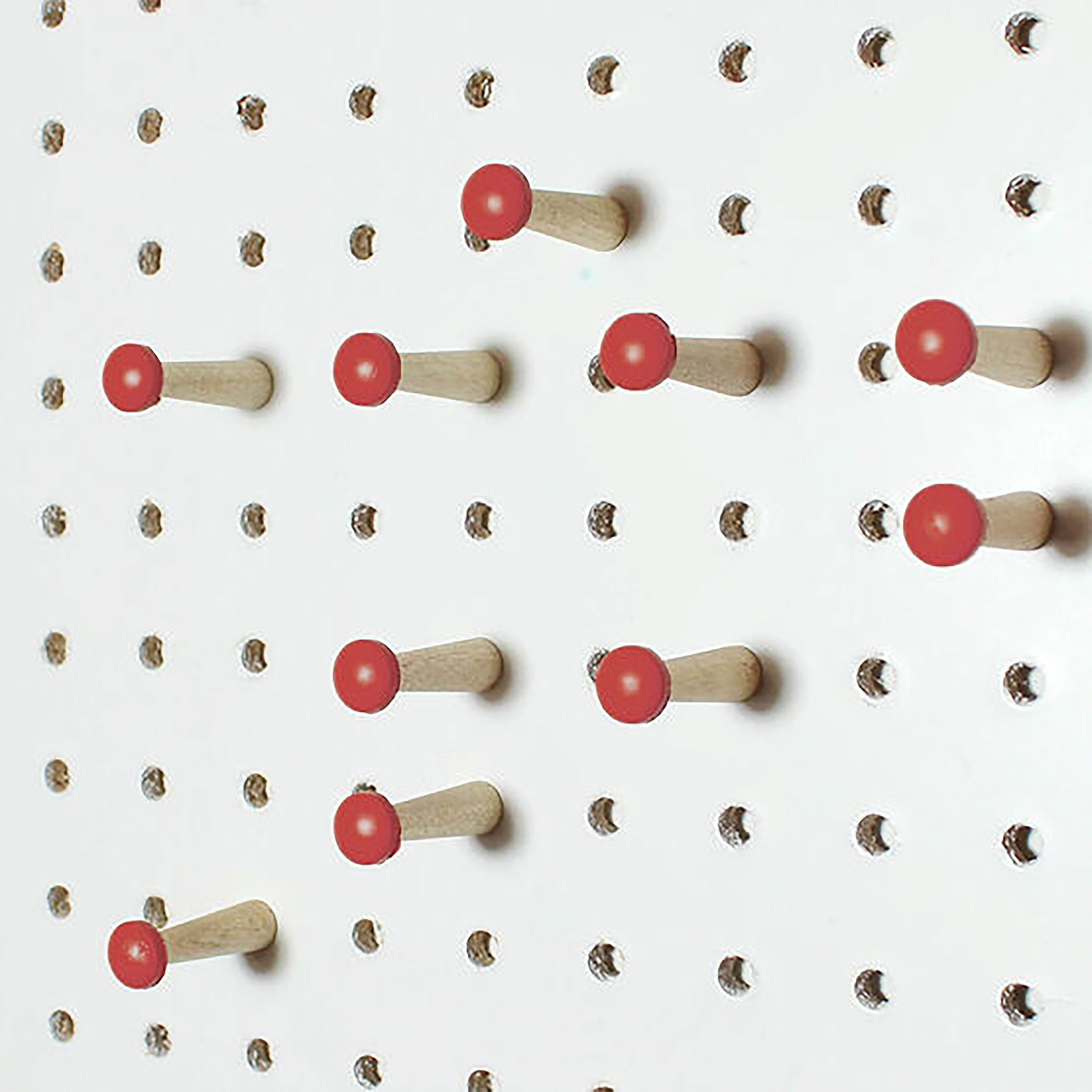 Wooden Pegboard Peg Pack