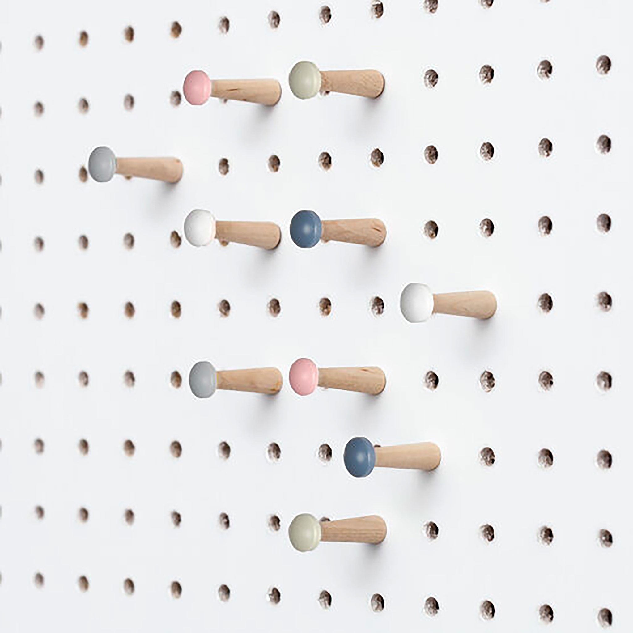 Wooden Pegboard Peg Pack