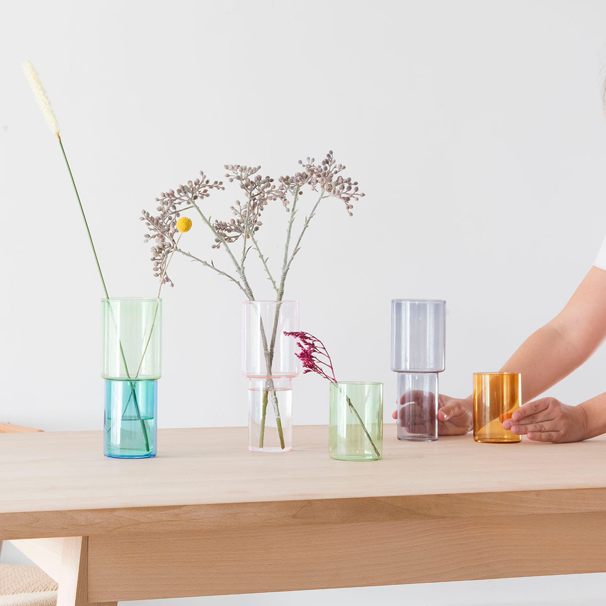 Stacking Glass Vase - Seconds