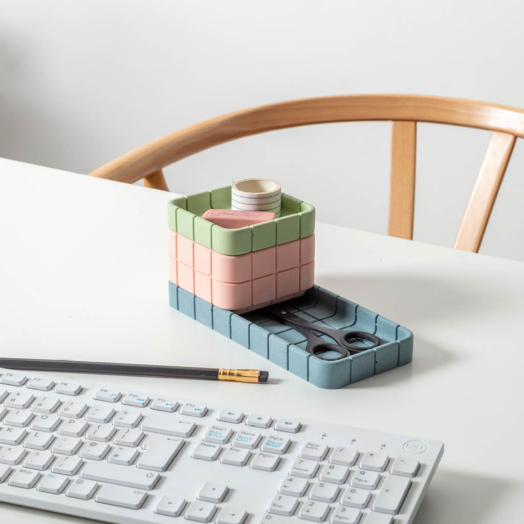 Tile Oblong Tray - Sale