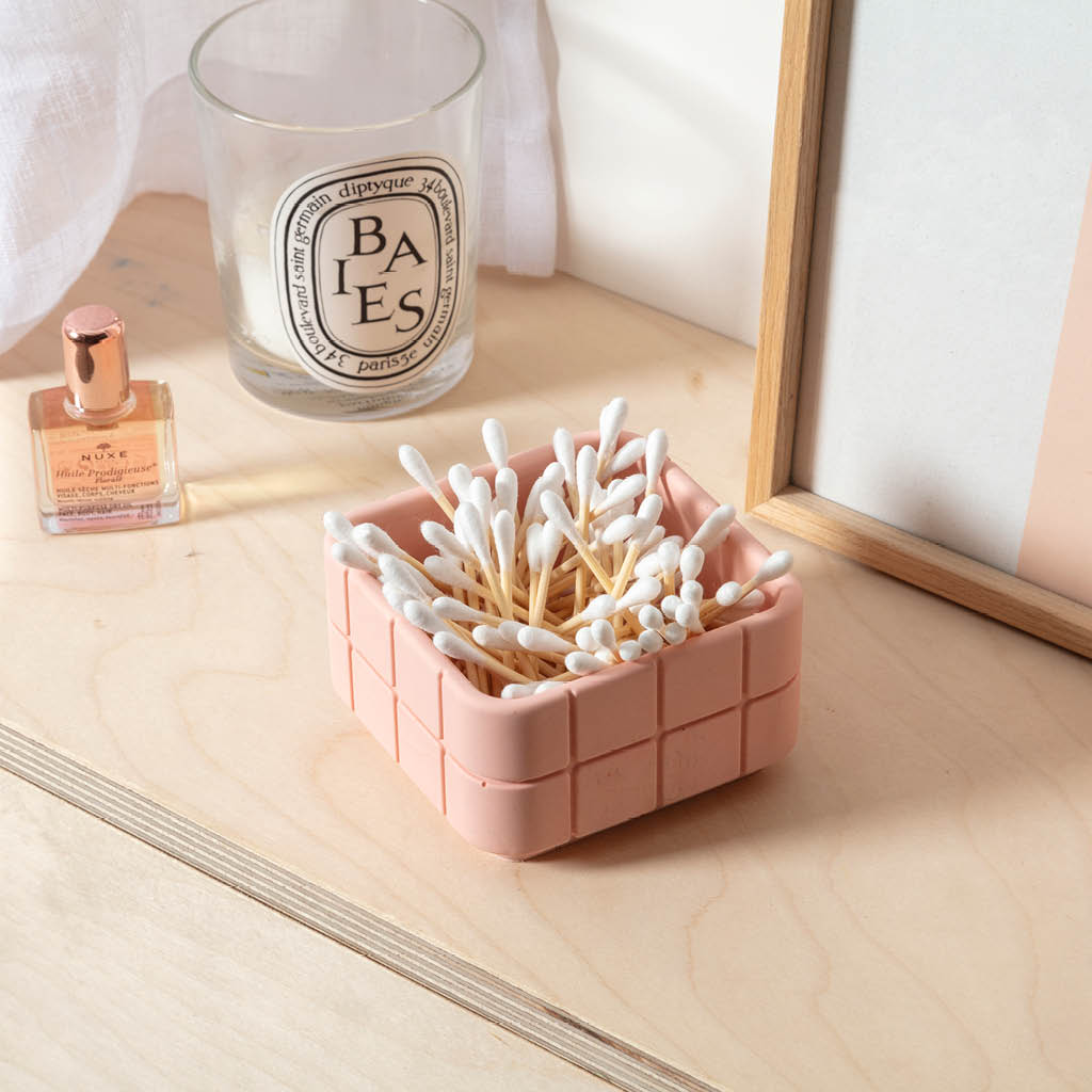 Tile Square Pot - Sale