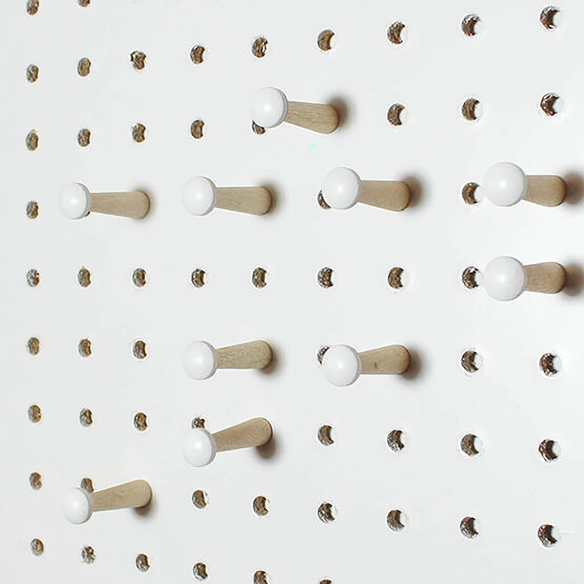 Wooden Pegboard Peg Pack