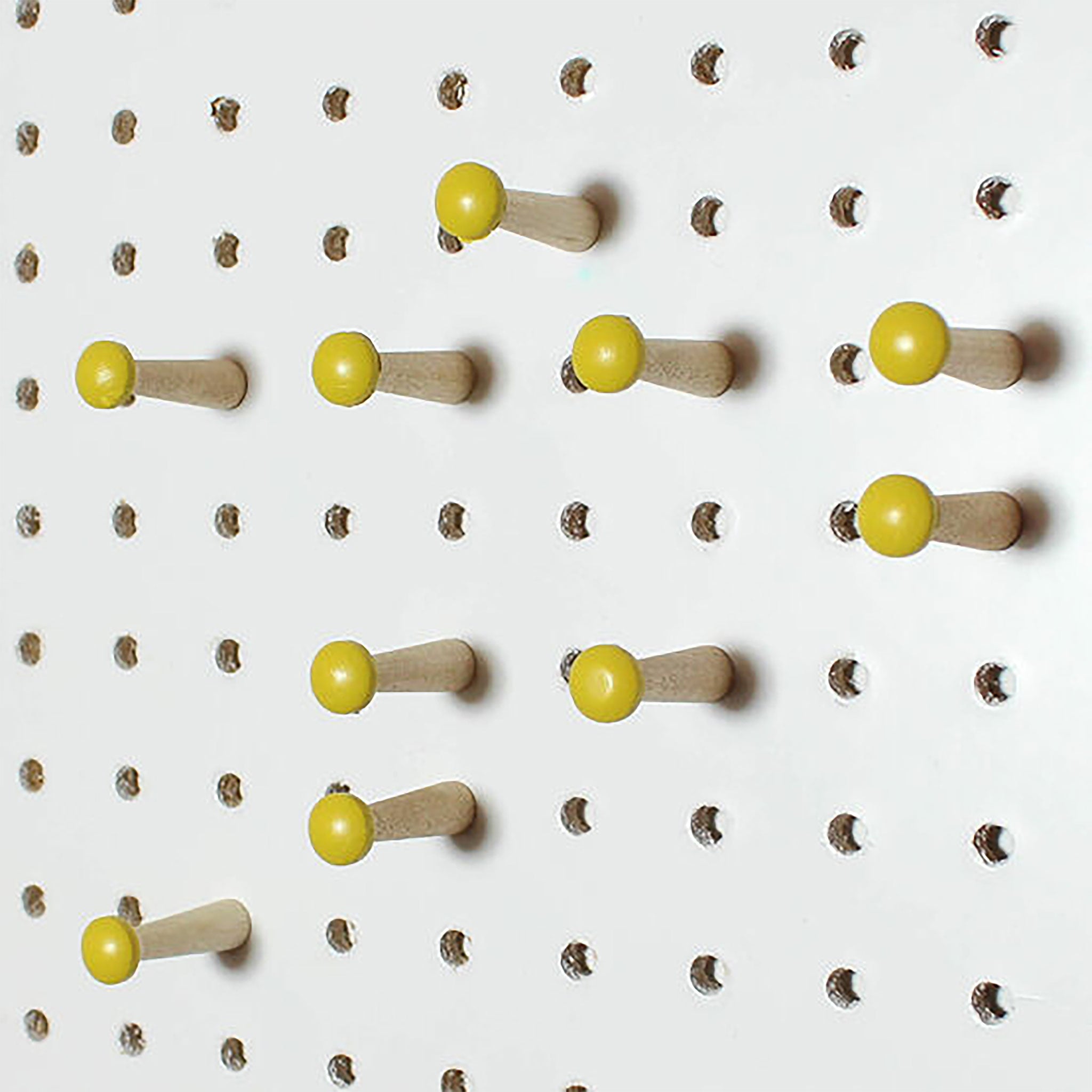 Wooden Pegboard Peg Pack